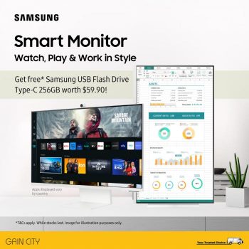 Gain-City-Samsung-Smart-Monitor-Promotion-350x350 Now till 31 Jul 2023: Gain City Samsung Smart Monitor Promotion