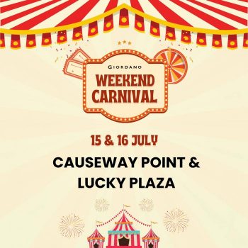 Giordano-Weekend-Carnival-at-Causeway-Point-Lucky-Plaza-350x350 15-16 Jul 2023: Giordano Weekend Carnival at Causeway Point & Lucky Plaza