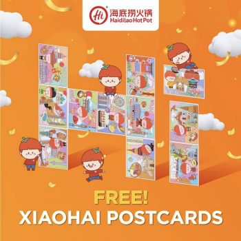 Haidilao-Free-Xiao-Hai-Postcards-Promotion-350x350 20 Jul 2023 Onward: Haidilao Free Xiao Hai Postcards Promotion