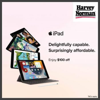 Harvey-Norman-Apple-iPad-Promotion-350x350 7 Jul 2023 Onward: Harvey Norman Apple iPad Promotion