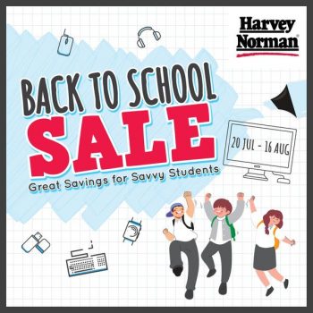 Harvey-Norman-Back-to-School-Sale-350x350 20 Jul-16 Aug 2023: Harvey Norman Back to School Sale