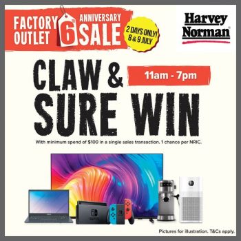 Harvey-Norman-Factory-Outlet-Anniversary-Sale-3-350x350 8-9 Jul 2023: Harvey Norman Factory Outlet Anniversary Sale