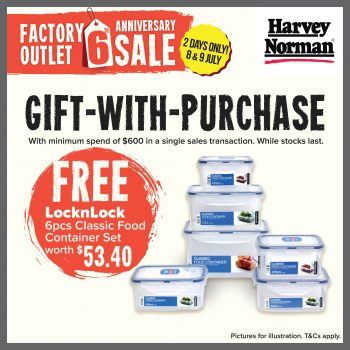 Harvey-Norman-Factory-Outlet-Anniversary-Sale-5-350x350 8-9 Jul 2023: Harvey Norman Factory Outlet Anniversary Sale