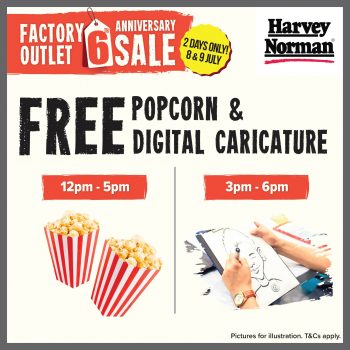 Harvey-Norman-Factory-Outlet-Anniversary-Sale-6-350x350 8-9 Jul 2023: Harvey Norman Factory Outlet Anniversary Sale