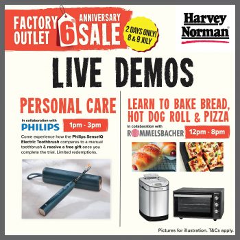 Harvey-Norman-Factory-Outlet-Anniversary-Sale-7-350x350 8-9 Jul 2023: Harvey Norman Factory Outlet Anniversary Sale