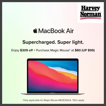 Harvey-Norman-MacBook-Air-Promotion-350x350 25 Jul 2023 Onward: Harvey Norman MacBook Air Promotion