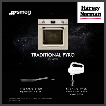 Harvey-Norman-Smeg-Ovens-Promotion-3-350x350 Now till 31 Jul 2023: Harvey Norman Smeg Ovens Promotion