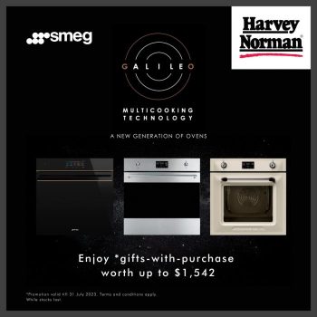 Harvey-Norman-Smeg-Ovens-Promotion-350x350 Now till 31 Jul 2023: Harvey Norman Smeg Ovens Promotion