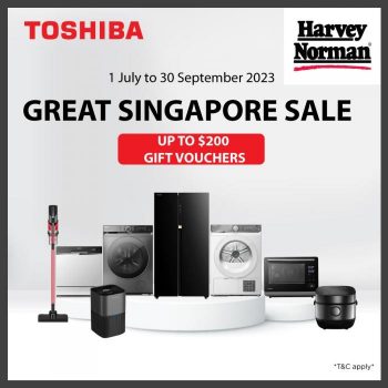 Harvey-Norman-Toshiba-Great-Singapore-Sale-350x350 1 Jul-30 Sep 2023: Harvey Norman Toshiba Great Singapore Sale