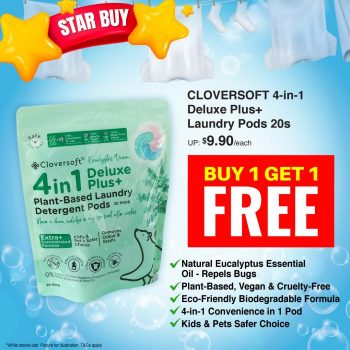 Japan-Home-Buy-1-Get-1-Free-Cloversoft-4-in-1-Deluxe-Plus-Laundry-Pods-Promotion-350x350 Now till 31 Jul 2023: Japan Home Buy 1 Get 1 Free Cloversoft 4-in-1 Deluxe Plus Laundry Pods Promotion