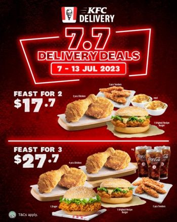 KFC-7.7-Delivery-Deals-Promotion-350x438 7-13 Jul 2023: KFC 7.7 Delivery Deals Promotion