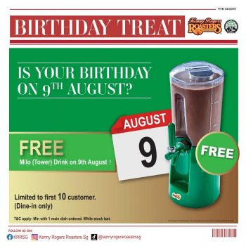 Kenny-Rogers-Roasters-Free-Milo-Tower-Drink-Promotion-350x350 9 Aug 2023: Kenny Rogers Roasters Free Milo (Tower) Drink Promotion