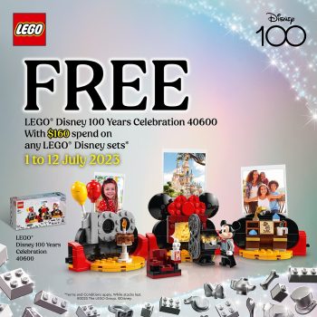 LEGO-Disneys-100th-Anniversary-Celebration-Promo-350x350 1-12 Jul 2023: LEGO Disney’s 100th Anniversary Celebration Promo