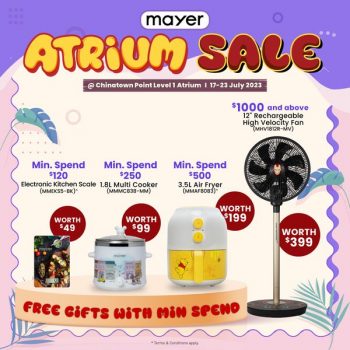 Mayer-Atrium-Sale-350x350 17-23 Jul 2023: Mayer Atrium Sale