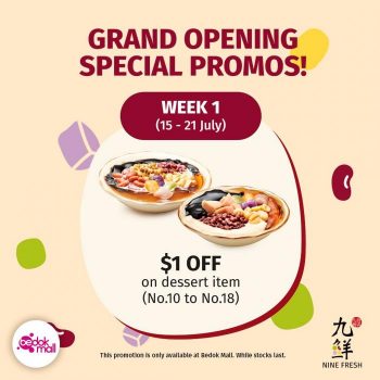 Nine-Fresh-Opening-Promotion-at-Bedok-Mall-350x350 15 Jul-11 Aug 2023: Nine Fresh Opening Promotion at Bedok Mall