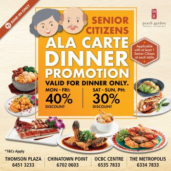 Peach-Garden-Senior-Citizens-Ala-Carte-Dinner-Promo-350x350 10 Jul 2023 Onward: Peach Garden Senior Citizens Ala Carte Dinner Promo