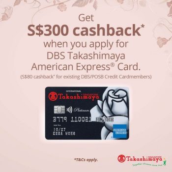 Takashimaya-American-Express®-Card-Promo-350x350 Now till 31 Jul 2023: Takashimaya American Express® Card Promo