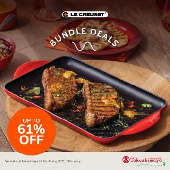 Takashimaya-Le-Creuset-Bundle-Deals-350x350 Now till 31 Aug 2023: Takashimaya Le Creuset Bundle Deals