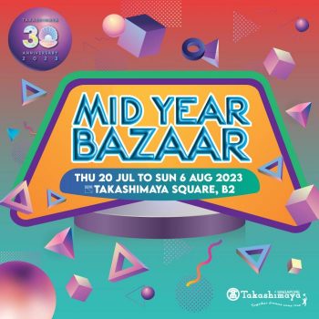 Takashimaya-Mid-Year-Bazaar-Promotion-350x350 20 Jul-6 Aug 2023: Takashimaya Mid Year Bazaar Promotion