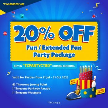 Timezone-20-OFF-Fun-Extended-Fun-Party-Package-Promotion-350x350 21 Jul-31 Oct 2023: Timezone 20% OFF Fun/Extended Fun Party Package Promotion