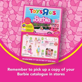 Toys-R-Us-Barbie-Promotion-350x350 11 Jul-17 Aug 2023: Toys R Us Barbie Promotion
