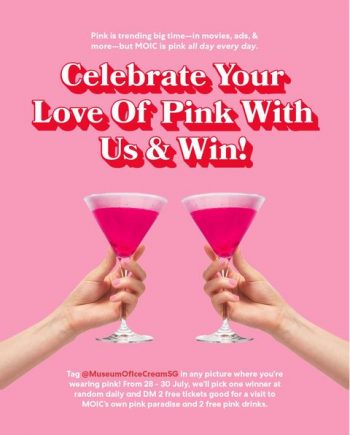 Wear-Pink-Win-Tickets-and-a-Drink-at-Museum-Of-Ice-Cream-Singapore-4-350x435 28-30 Jul 2023: Wear Pink, Win Tickets, and a Drink at Museum Of Ice Cream Singapore