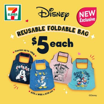 7-Eleven-Disney-Reusable-Foldable-Bag-5-Promotion-350x350 7 Aug 2023 Onward: 7-Eleven Disney Reusable Foldable Bag $5 Promotion