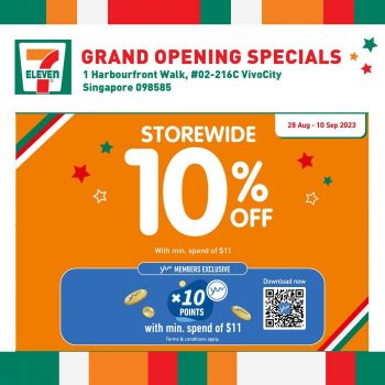 7-Eleven-Opening-Promotion-at-VivoCity-350x350 28 Aug-10 Sep 2023: 7-Eleven Opening Promotion at VivoCity