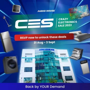 Audio-House-Crazy-Electronics-Sale-2023-350x350 31 Aug-3 Sep 2023: Audio House Crazy Electronics Sale 2023