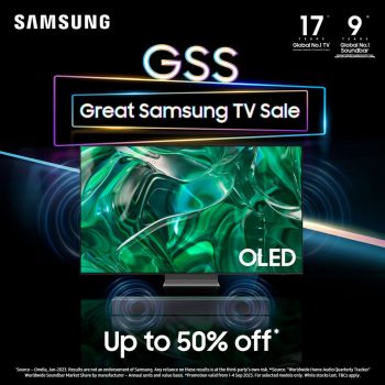 Audio-House-Great-Samsung-TV-Sale-350x350 1-4 Sep 2023: Audio House Great Samsung TV Sale
