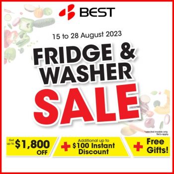 BEST-Denki-Fridge-Washer-Sale-350x350 15-28 Aug 2023: BEST Denki Fridge & Washer Sale