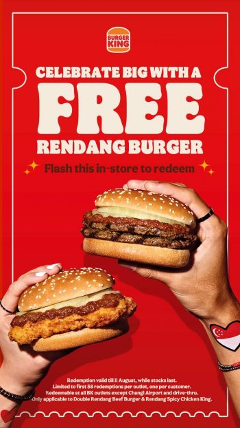 Burger-King-Free-Rendang-Burger-National-Day-Promotion-350x622 Now till 11 Aug 2023: Burger King Free Rendang Burger National Day Promotion