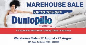 Dunlopillo-Warehouse-Sale-350x184 17-27 Aug 2023: Dunlopillo Warehouse Sale
