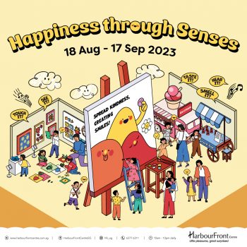 Happiness-Through-Senses-at-HarbourFront-Centre-350x350 18 Aug-17 Sep 2023: Happiness Through Senses at HarbourFront Centre