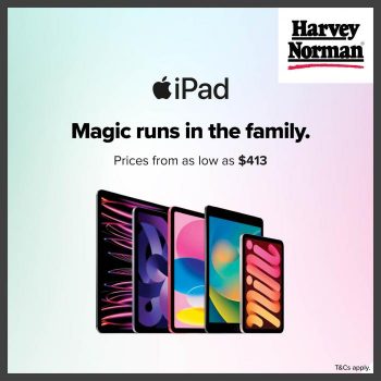 Harvey-Norman-Apple-iPad-Promotion-350x350 28 Aug 2023 Onward: 28 Aug 2023 Onward: Harvey Norman Apple iPad Promotion