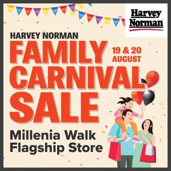 Harvey-Norman-Family-Carnival-Sale-350x350 19-20 Aug 2023: Harvey Norman Family Carnival Sale! Claw & Sure-Win!