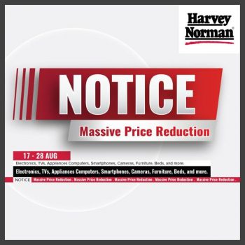 Harvey-Norman-Massive-Price-Reduction-Sale-350x350 Now till 28 Aug 2023: Harvey Norman Massive Price Reduction Sale