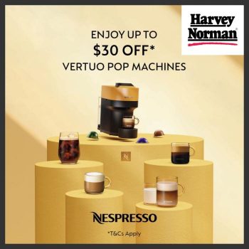 Harvey-Norman-Nespresso-Vertuo-Pop-Machines-Promotion-350x350 14 Aug 2023 Onward: Harvey Norman Nespresso Vertuo Pop Machines Promotion