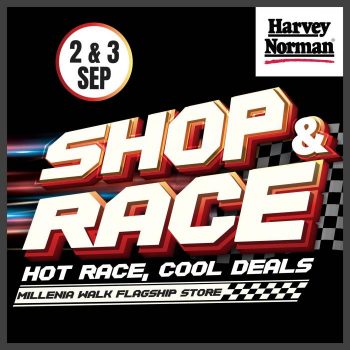 Harvey-Norman-Shop-Race-Sale-6-350x350 2-3 Sep 2023: Harvey Norman Shop & Race Sale