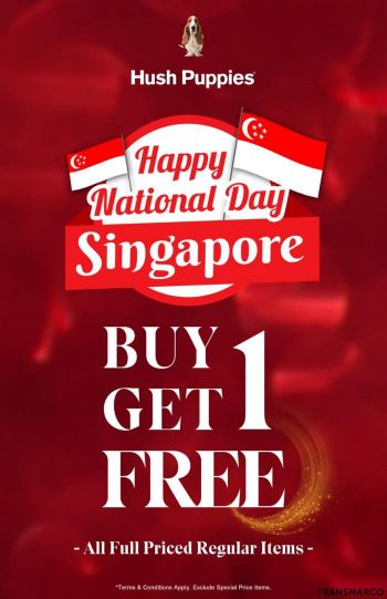 Hush-Puppies-Buy-1-Get-1-Free-National-Day-Promotion-350x541 5 Aug 2023 Onward: Hush Puppies Buy 1 Get 1 Free National Day Promotion