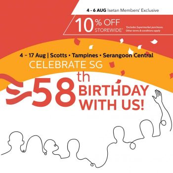 Isetan-National-Day-Sale-350x350 4-17 Aug 2023: Isetan National Day Sale