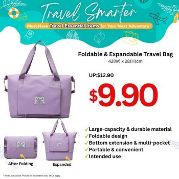 Japan-Home-Foldable-and-Expandable-Travel-Bag-Promo-350x350 17 Aug 2023 Onward: Japan Home Foldable and Expandable Travel Bag Promo