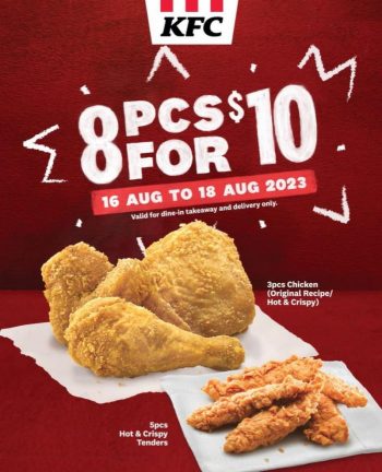 KFC-8pcs-for-10-Promotion-350x432 16-18 Aug 2023: KFC 8pcs for $10 Promotion