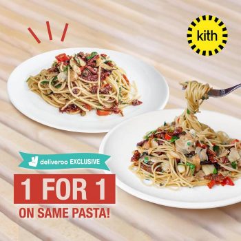 Kith-Cafe-Deliveroo-1-For-1-Pasta-Promotion-350x350 18 Aug 2023 Onward: Kith Cafe Deliveroo 1 For 1 Pasta Promotion