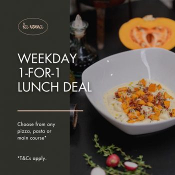 La-Nonna-Weekday-1-for-1-Lunch-Deal-350x350 23 Aug 2023 Onward: La Nonna Weekday 1 for 1 Lunch Deal