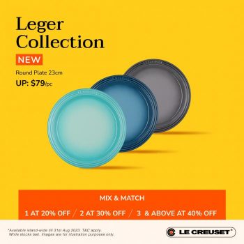 Le-Creuset-Leger-Collection-Promotion-2-350x350 Now till 31 Aug 2023: Le Creuset Leger Collection Promotion