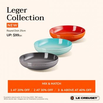 Le-Creuset-Leger-Collection-Promotion-3-350x350 Now till 31 Aug 2023: Le Creuset Leger Collection Promotion
