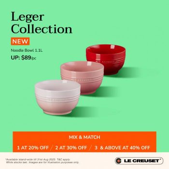 Le-Creuset-Leger-Collection-Promotion-350x350 Now till 31 Aug 2023: Le Creuset Leger Collection Promotion