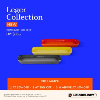Le-Creuset-Leger-Collection-Promotion-4-350x350 Now till 31 Aug 2023: Le Creuset Leger Collection Promotion