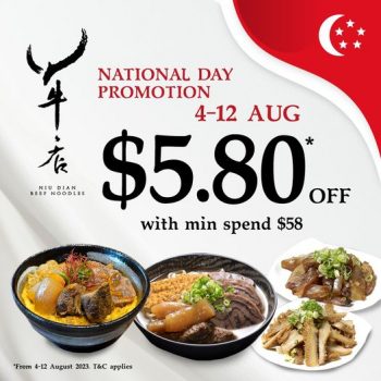 Niu-Dian-Beef-Noodles-National-Day-Promo-350x350 4-12 Aug 2023: Niu Dian Beef Noodles National Day Promo
